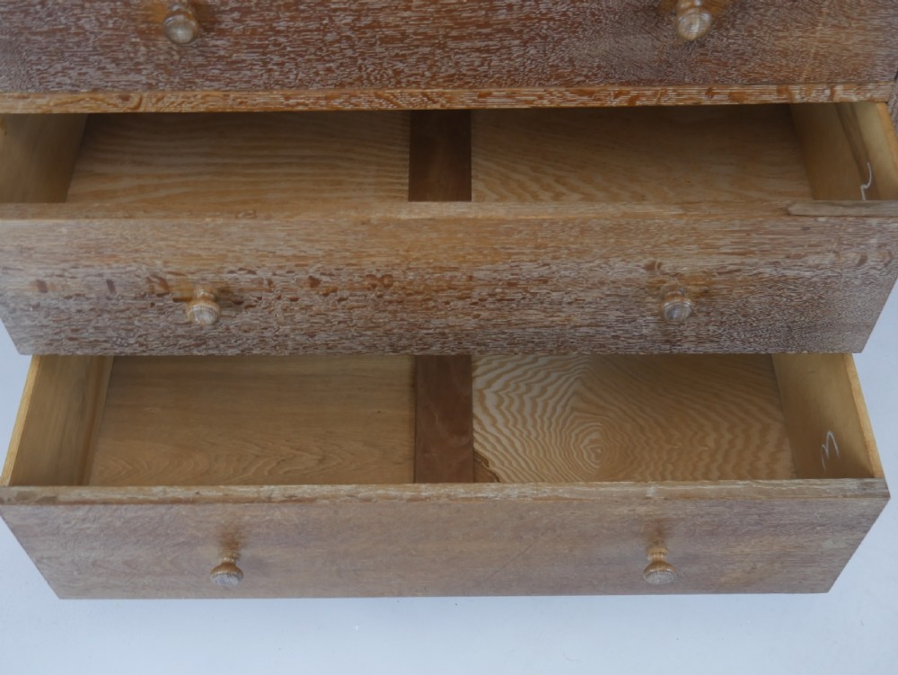 Att. to Heals Oak Chest of Drawers View VI