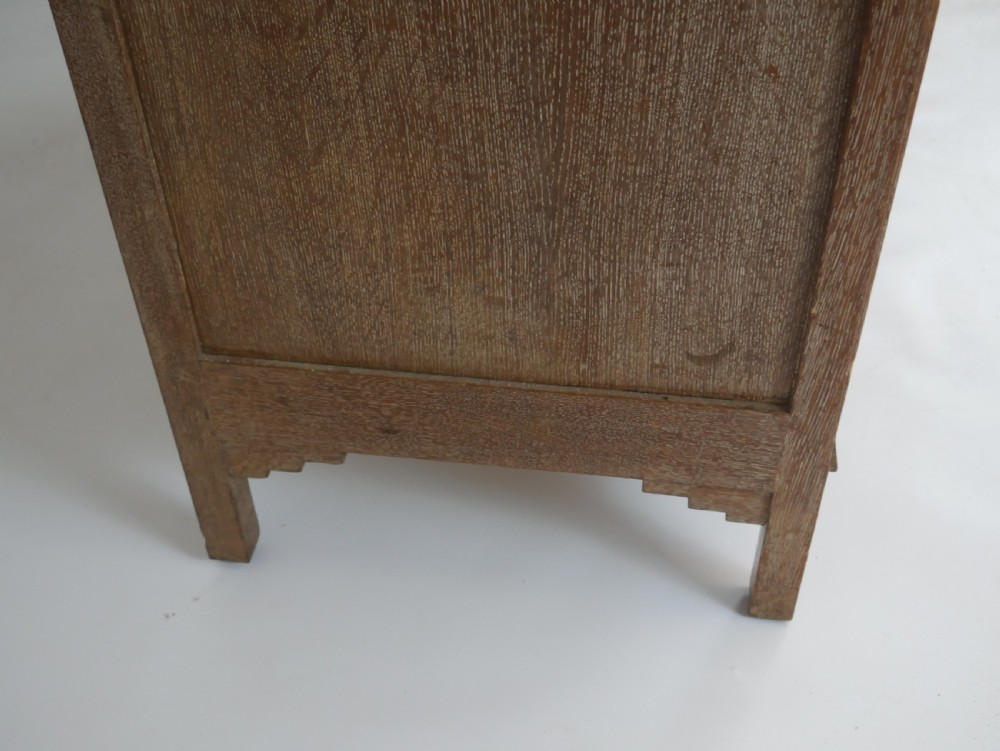 Att. to Heals Oak Chest of Drawers View XIV