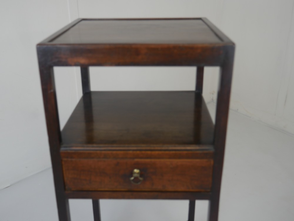 Tall Georgian Bedside Lamp Table View II
