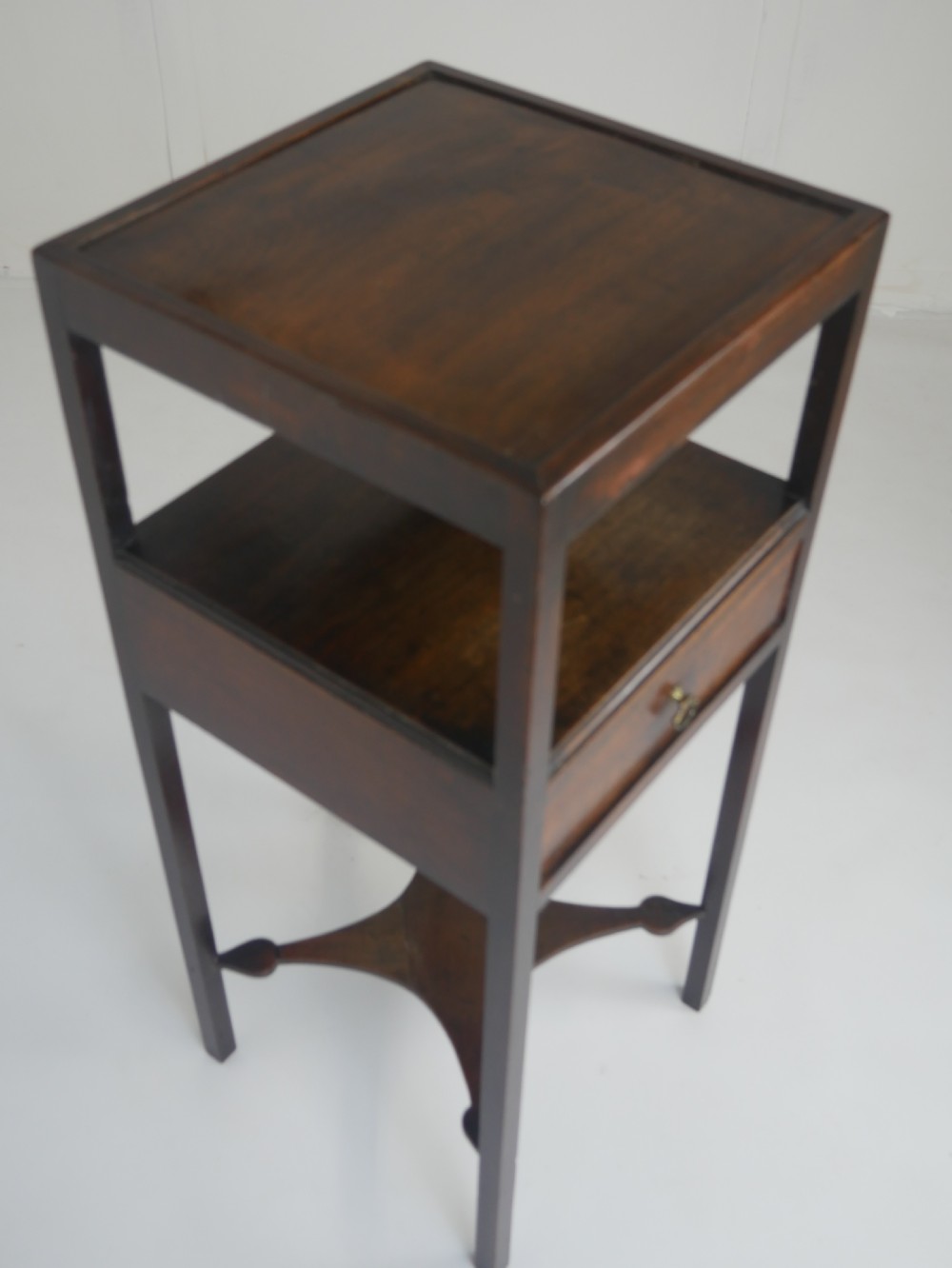 Tall Georgian Bedside Lamp Table View III