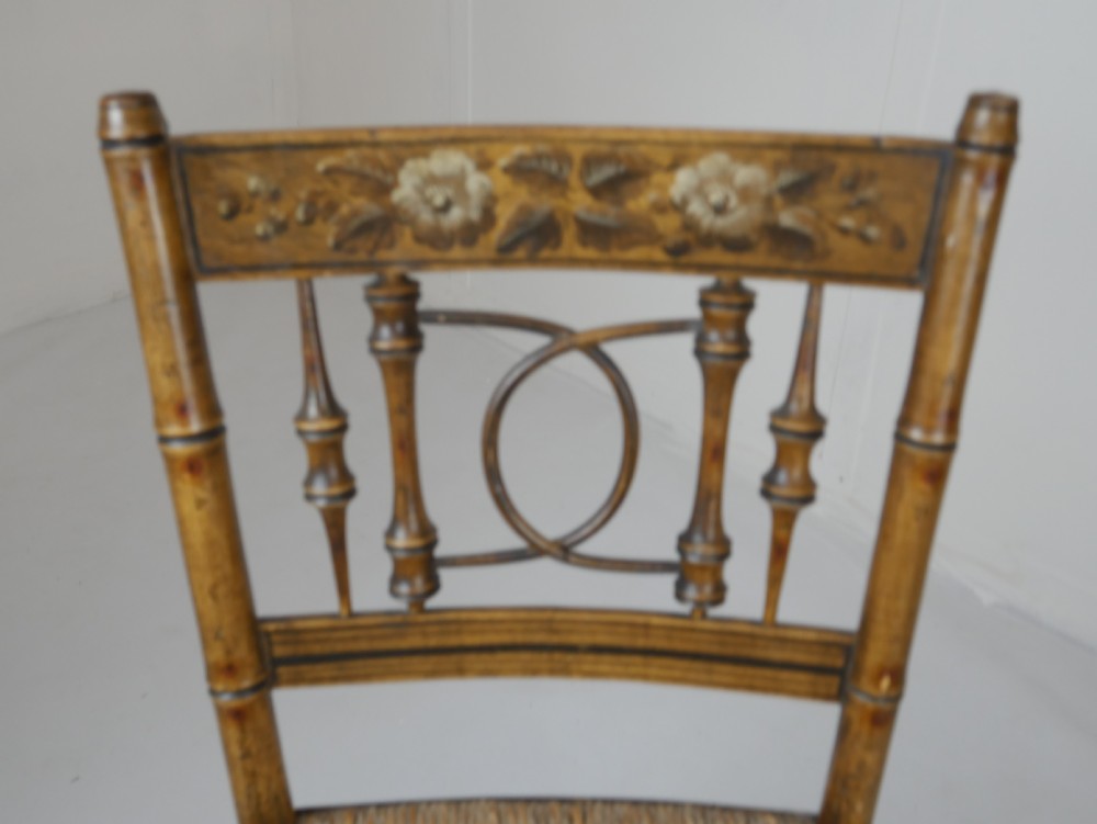 Early 19thC Original Painted Chair View II