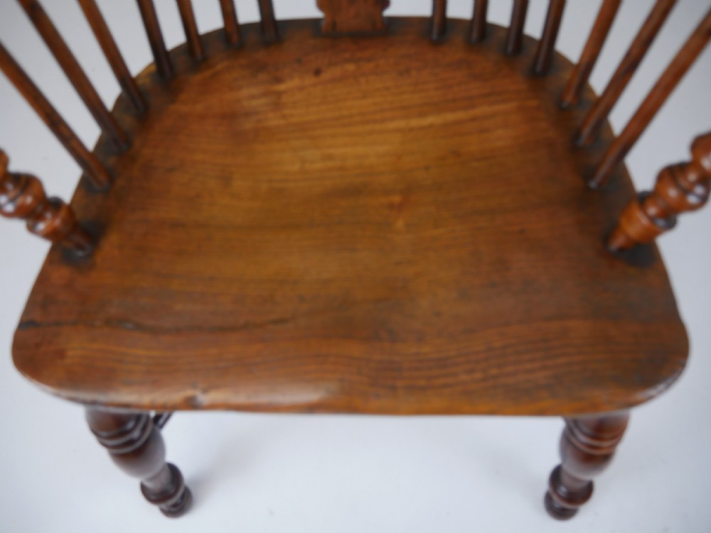 Yorkshire Yew & Elm Windsor Chair View XIV