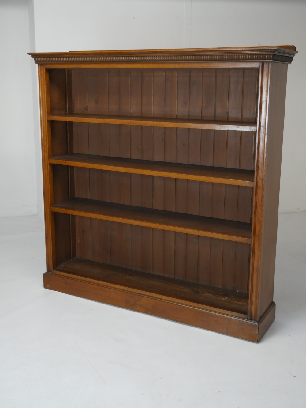 Large Scottish Oak Bookcase