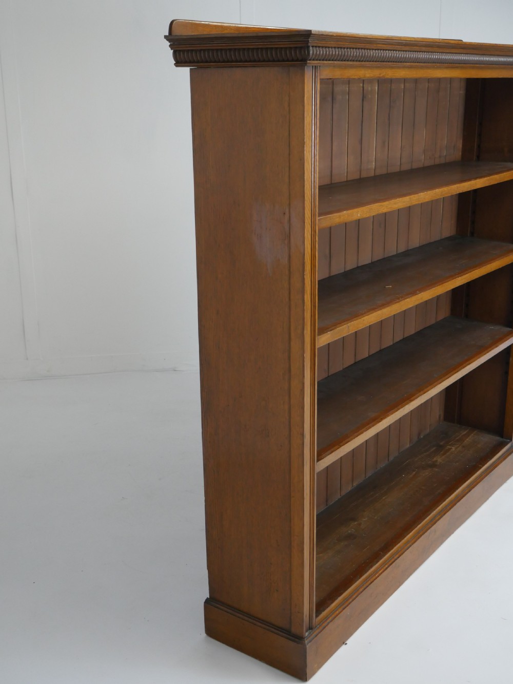 Large Scottish Oak Bookcase View IV