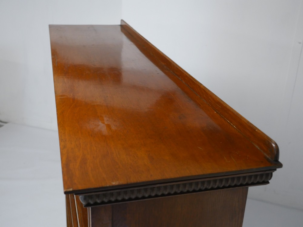 Large Scottish Oak Bookcase View VI