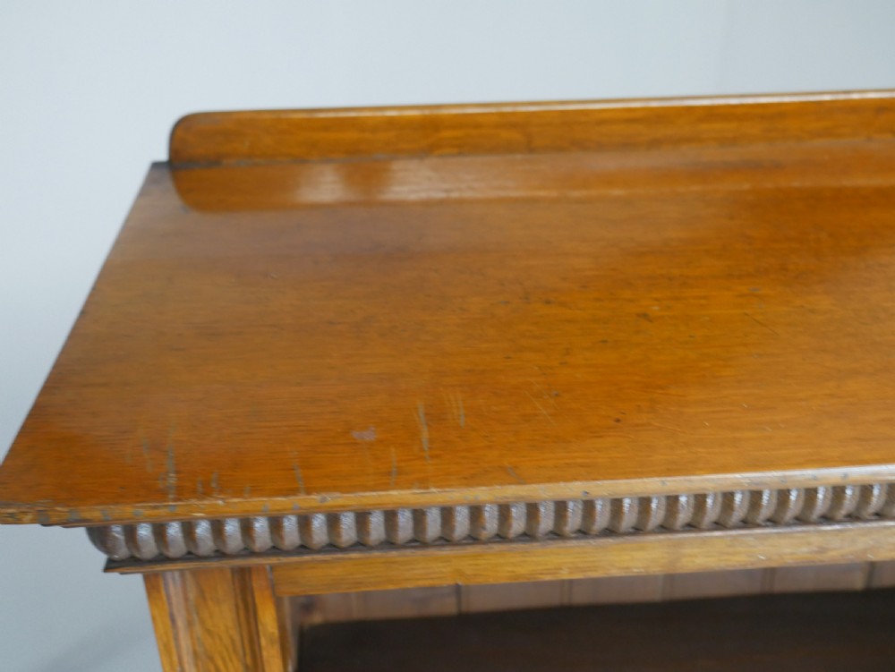 Large Scottish Oak Bookcase View VIII