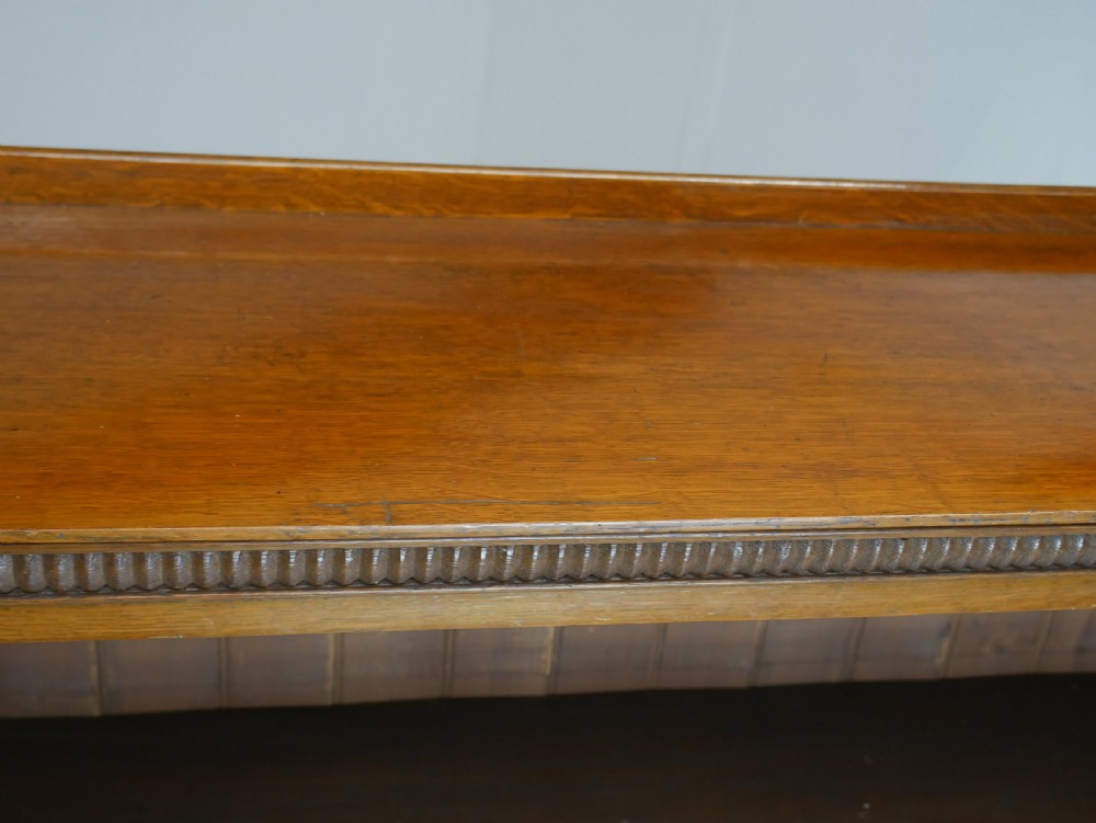 Large Scottish Oak Bookcase View IX