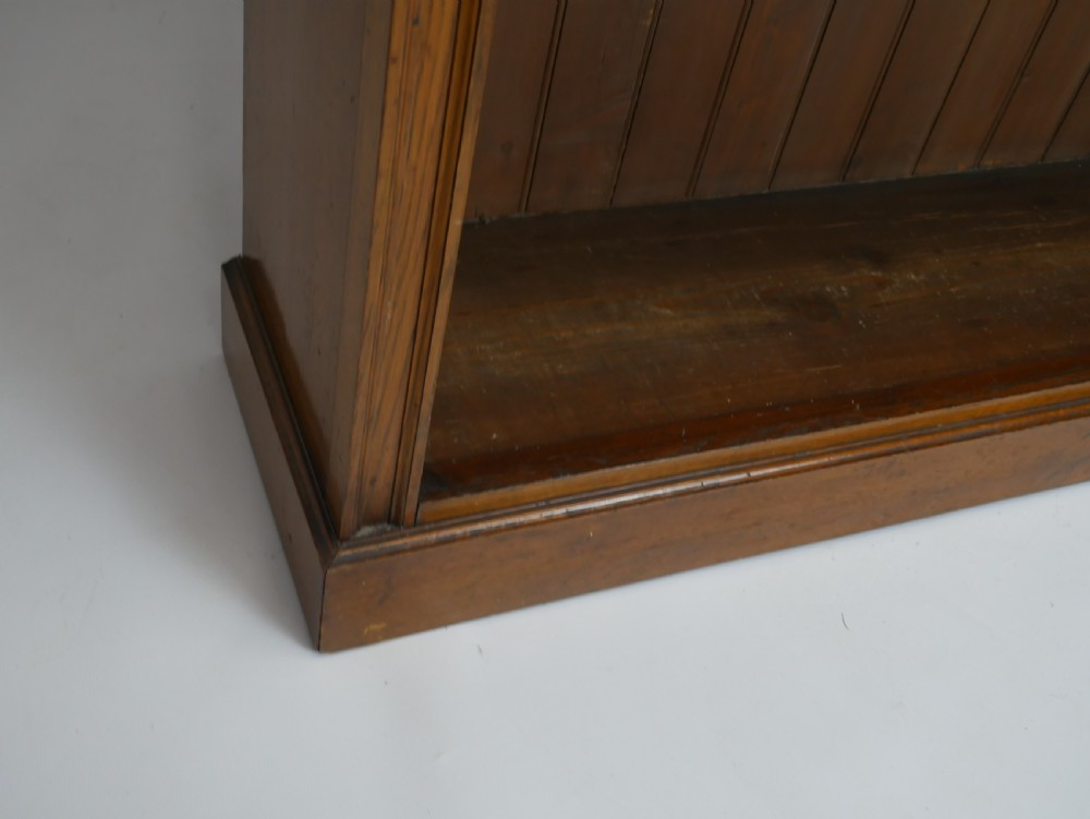 Large Scottish Oak Bookcase View XII