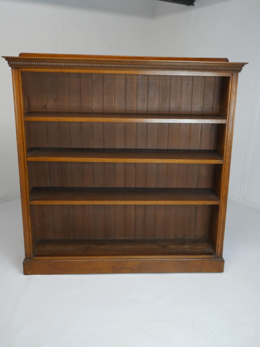 Large Scottish Oak Bookcase View XVI