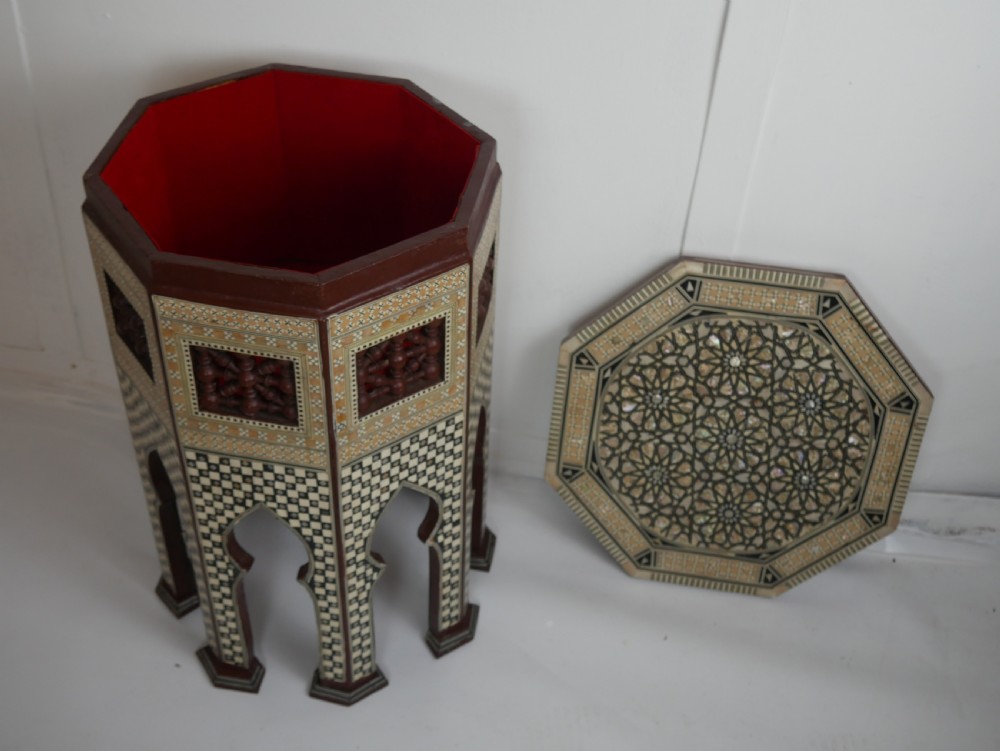 Moorish Octagonal  Table View VI