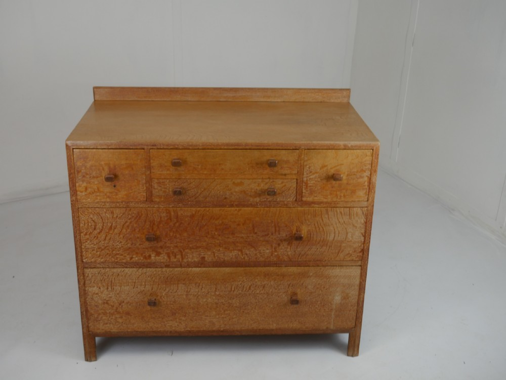 Limed Oak Chest of Drawers 
