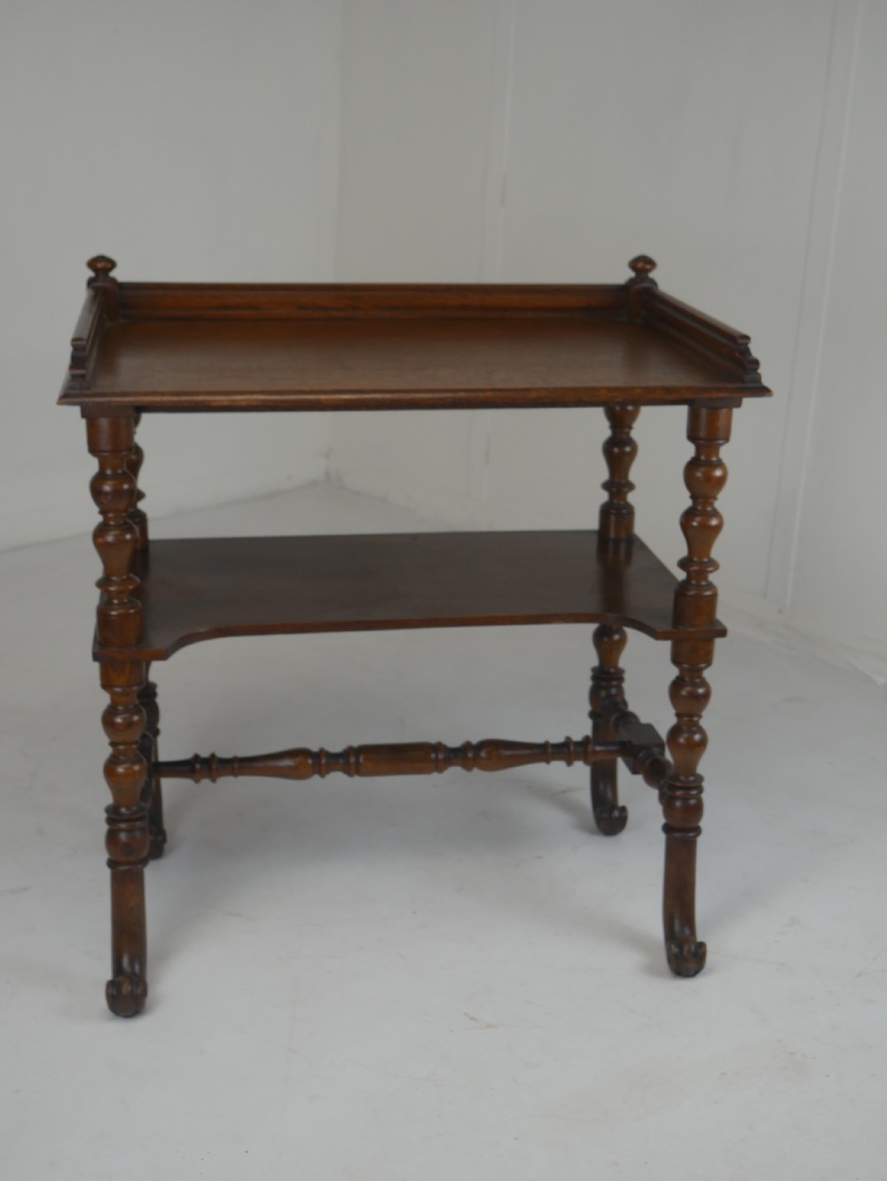 English 19thC Oak Side Table
