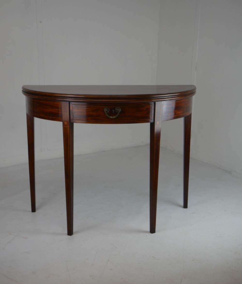 Scottish 1800s Turn Over Side Table
