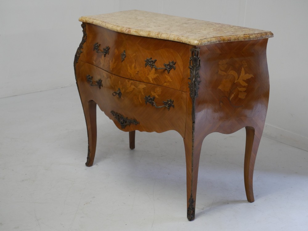French Marquetry Chest of Drawers