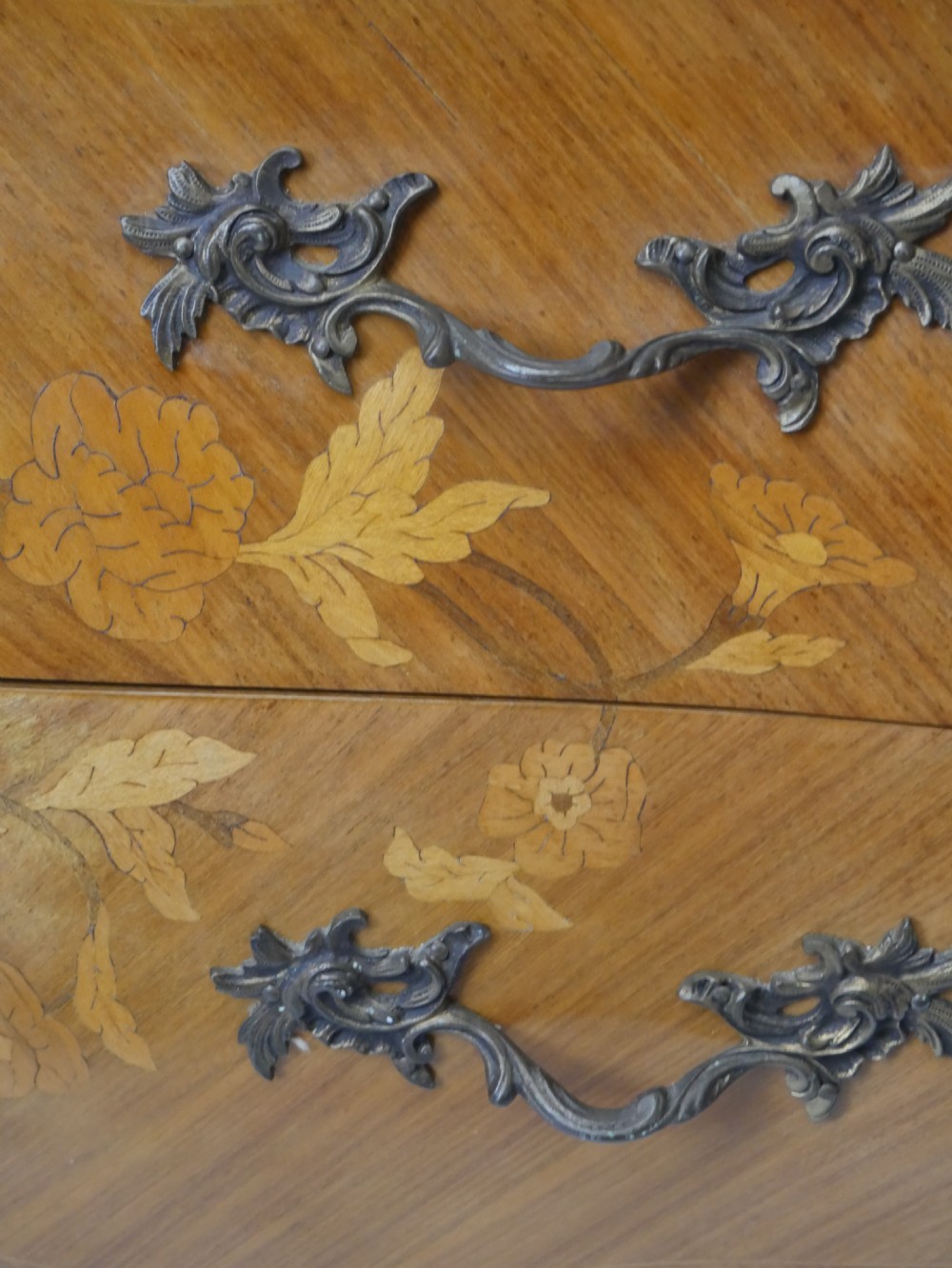 French Marquetry Chest of Drawers View IV