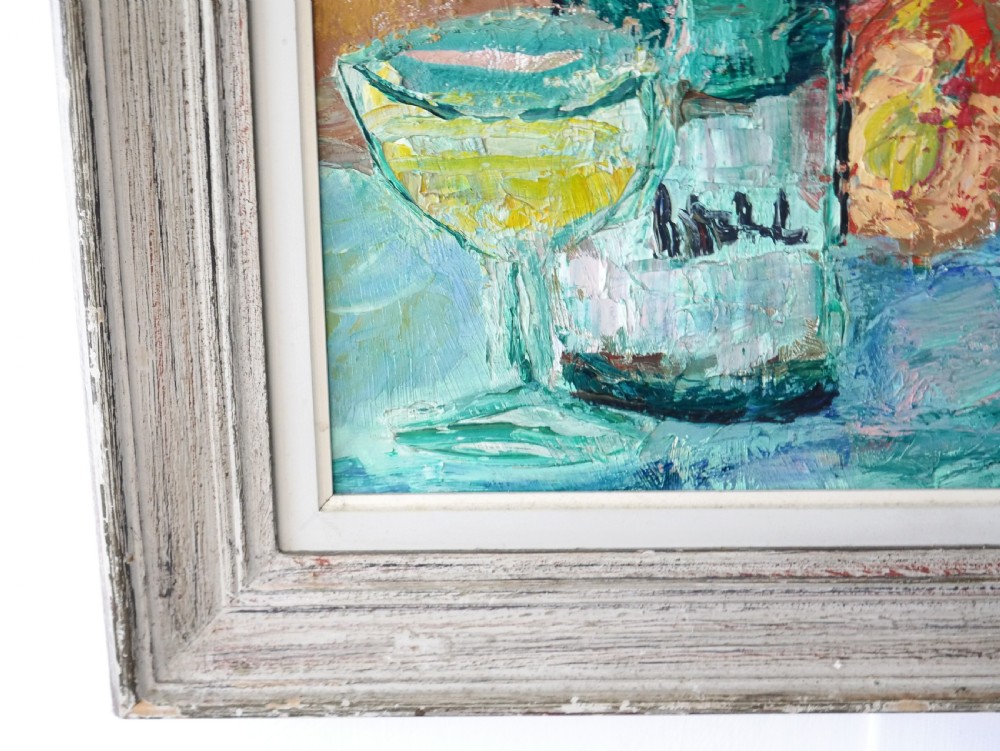 Oil Painting Vase of Flowers View V