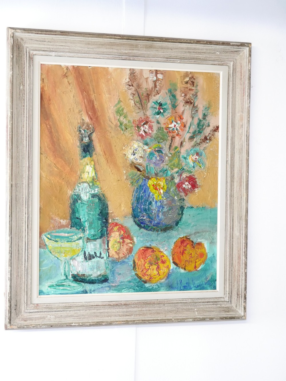 Oil Painting Vase of Flowers View VII