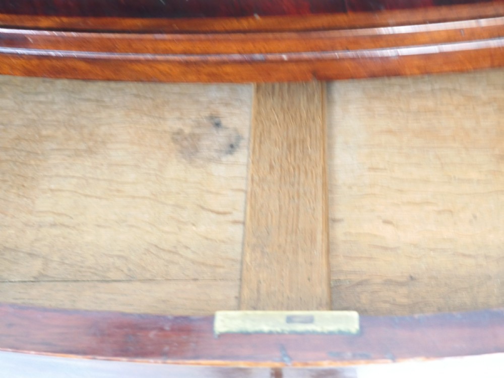 Neat Georgian Bow Chest of Drawers View IV