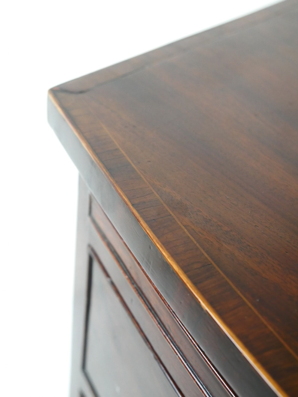 Neat Georgian Bow Chest of Drawers View V