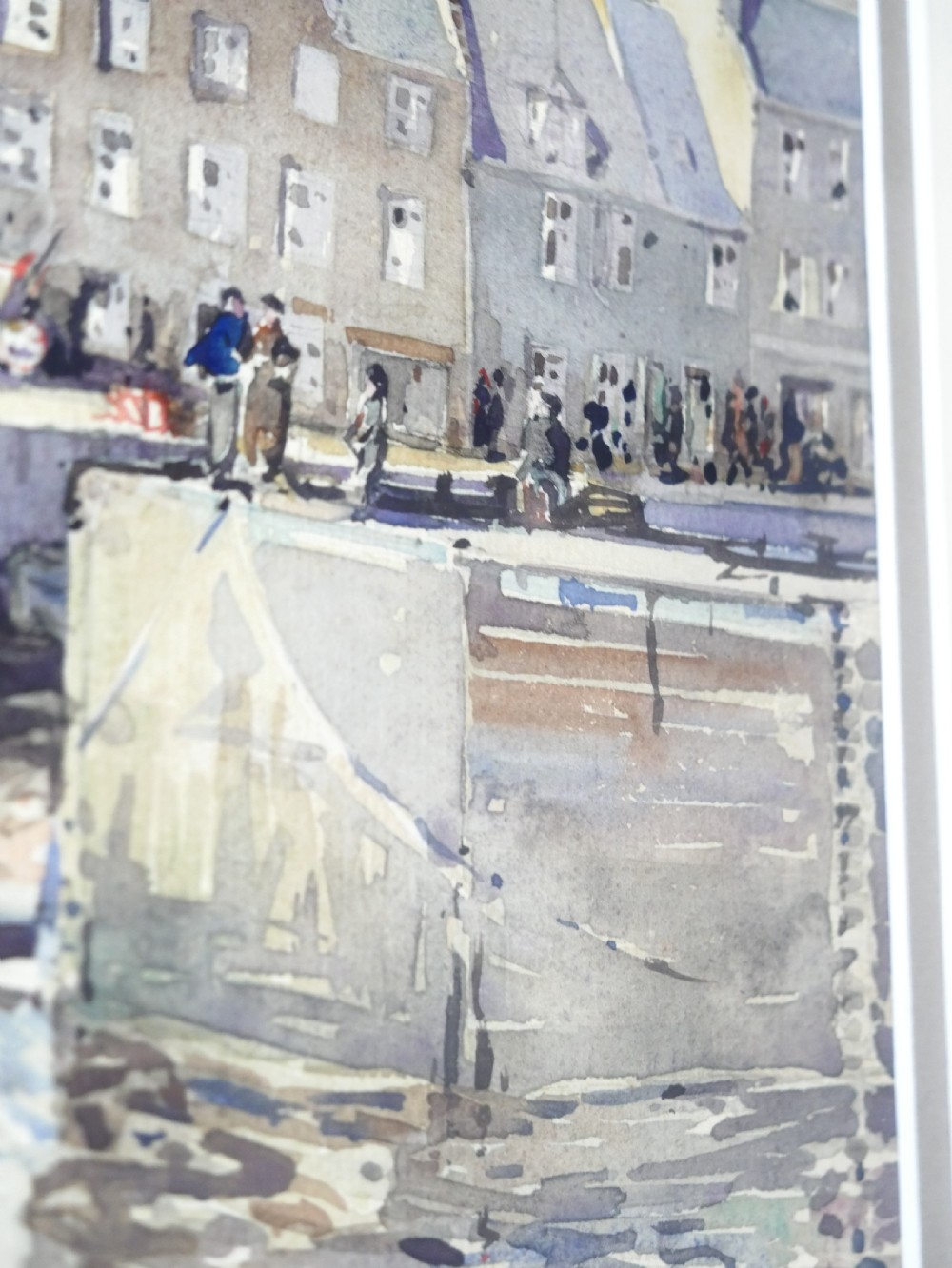 Scottish Watercolour Pittenweem Fife View V
