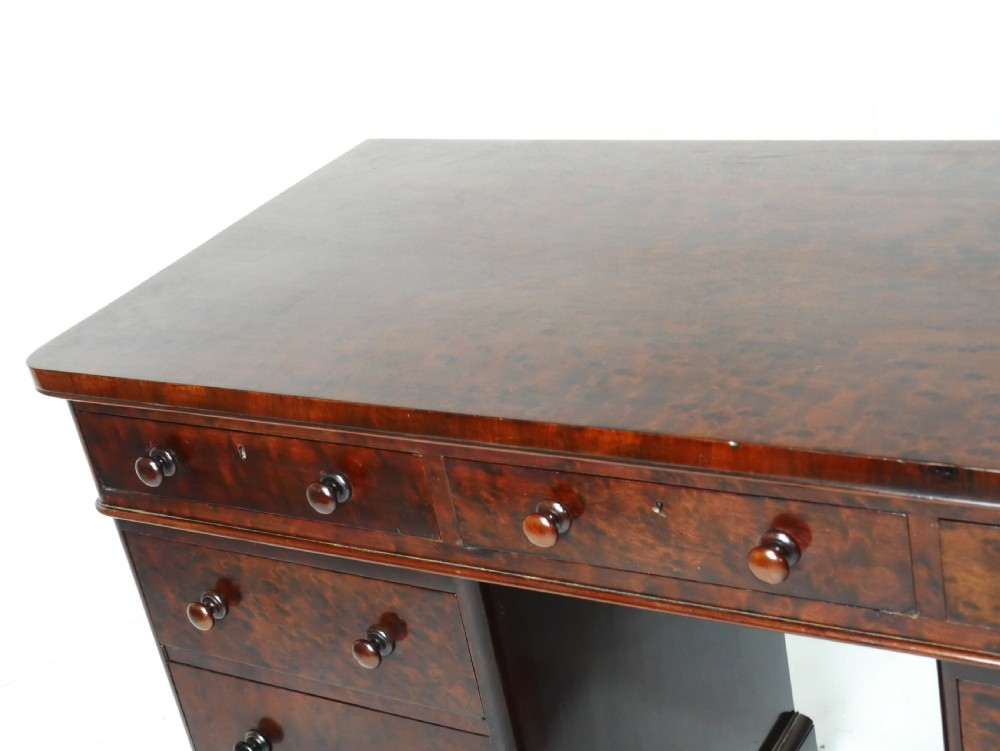 Antique Kneehole Desk  View V