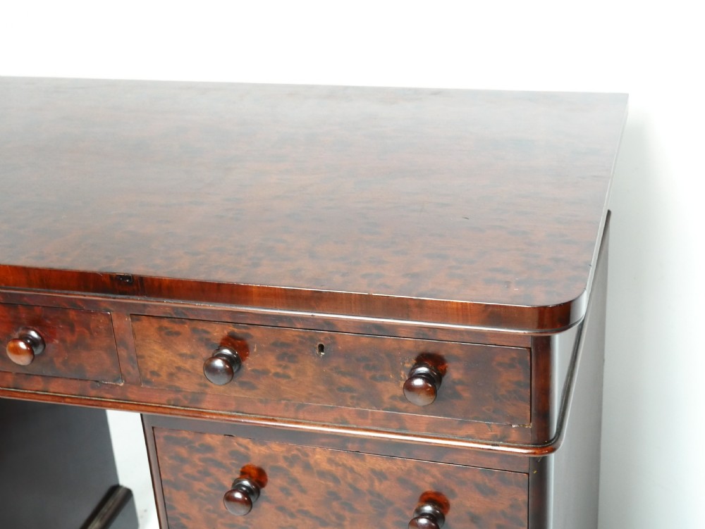 Antique Kneehole Desk  View VI