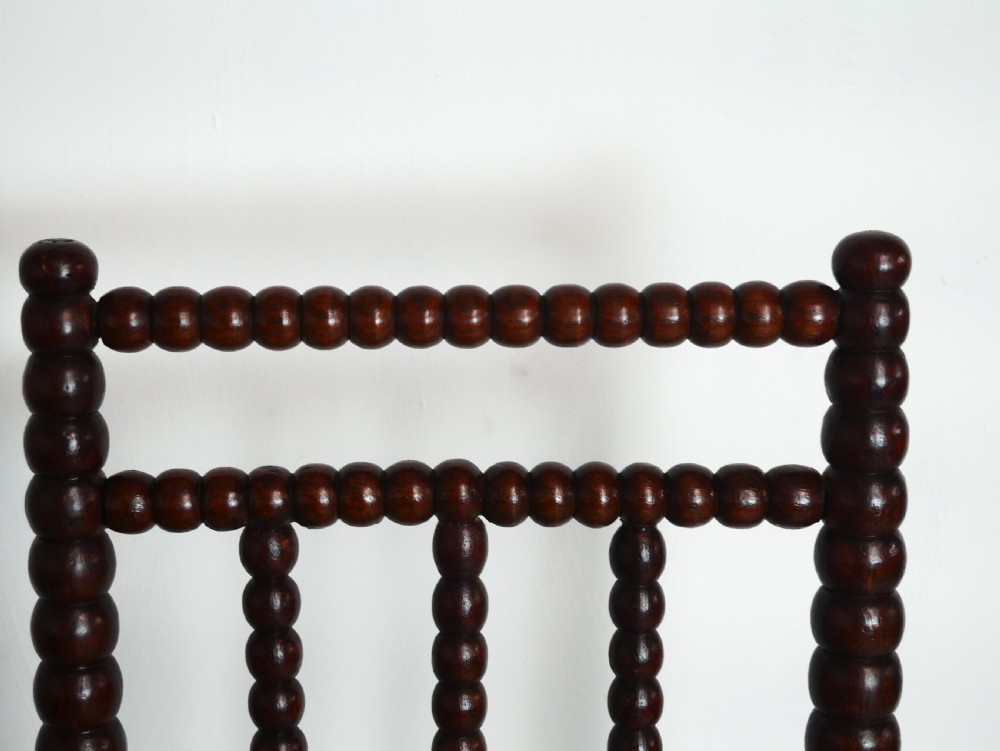 19thC Oak Bobbin Chair View VII