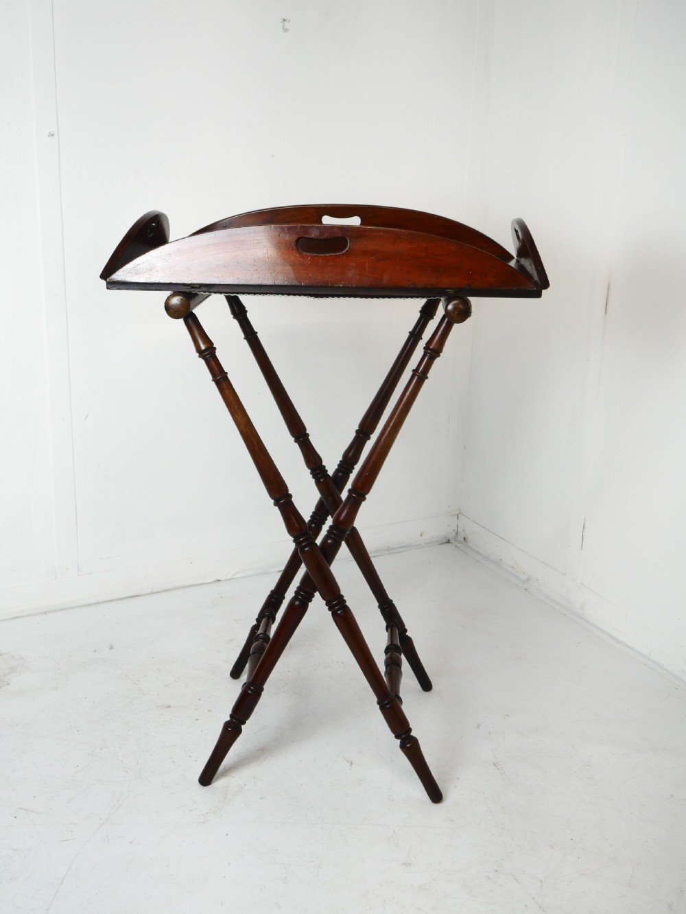 Regency Butlers Tray & Stand View II