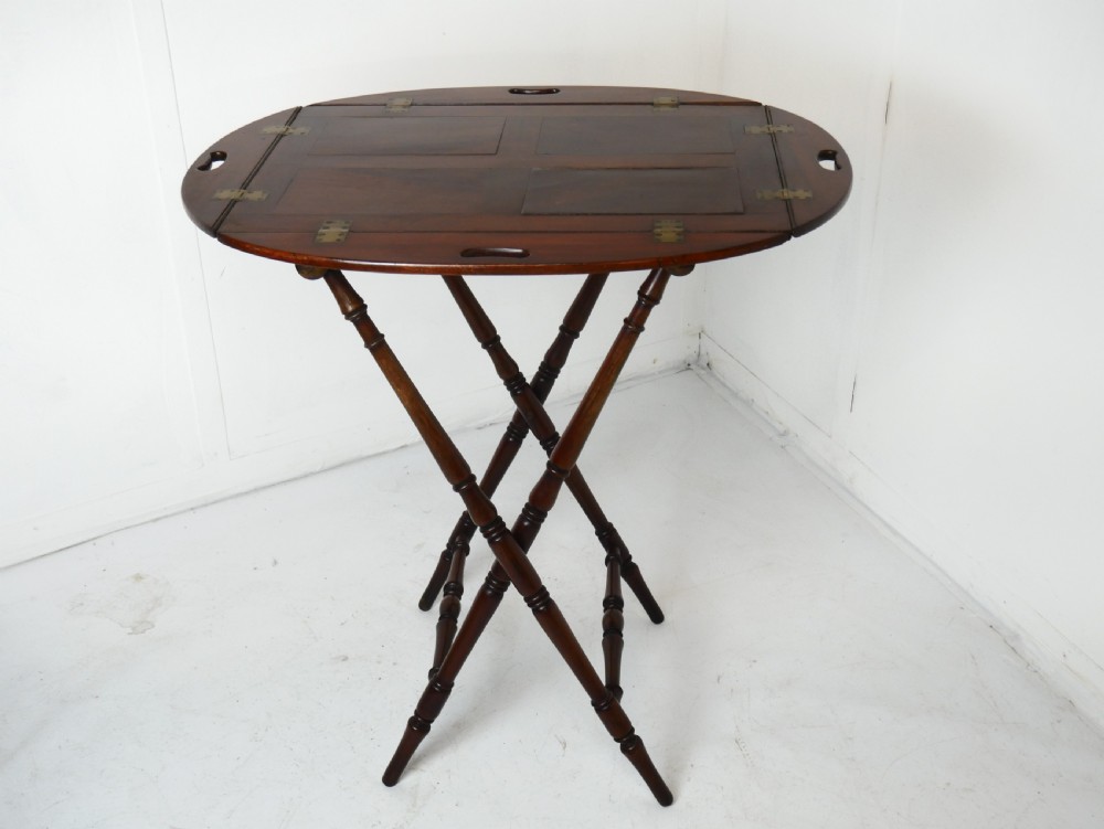 Regency Butlers Tray & Stand View IX