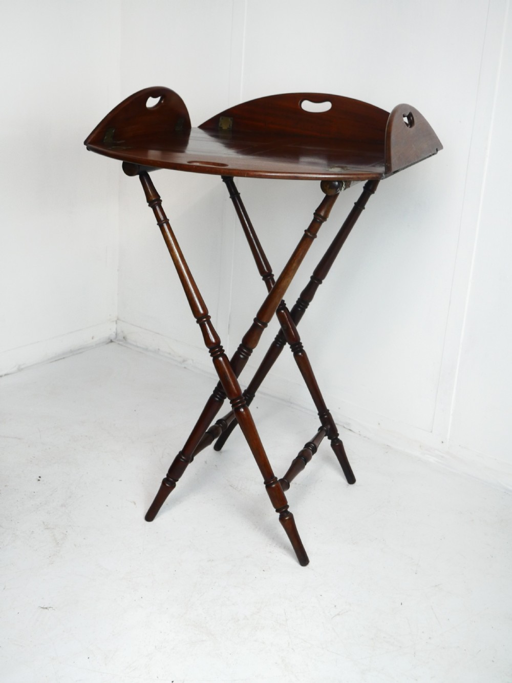 Regency period Butlers Tray & Stand View VI