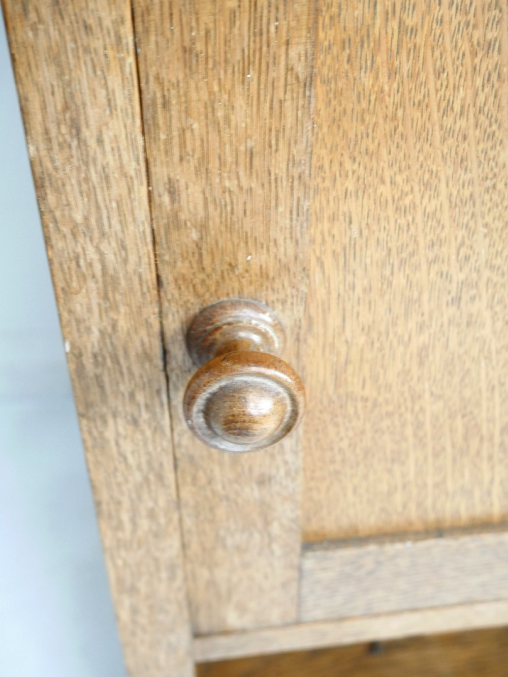 Scottish Oak Bedside Cabinet View VI