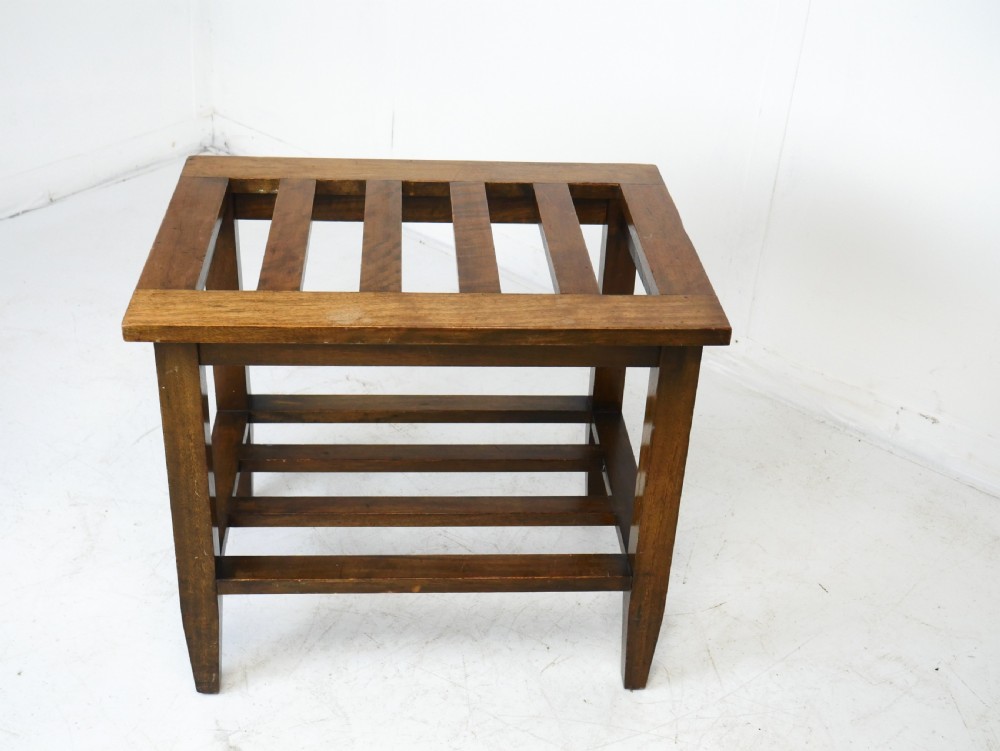 Walnut Luggage Rack View III