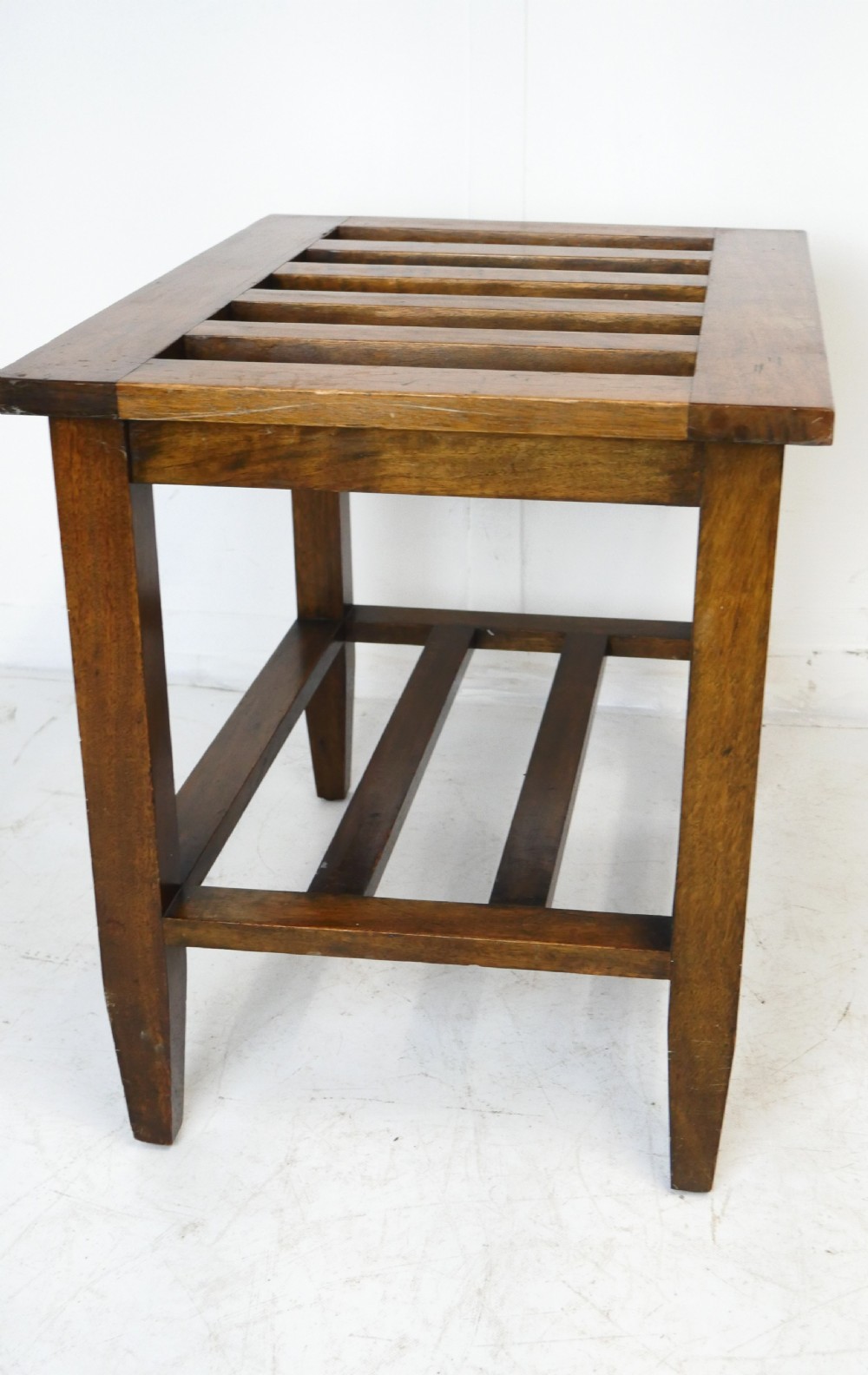 Walnut Luggage Rack View VII
