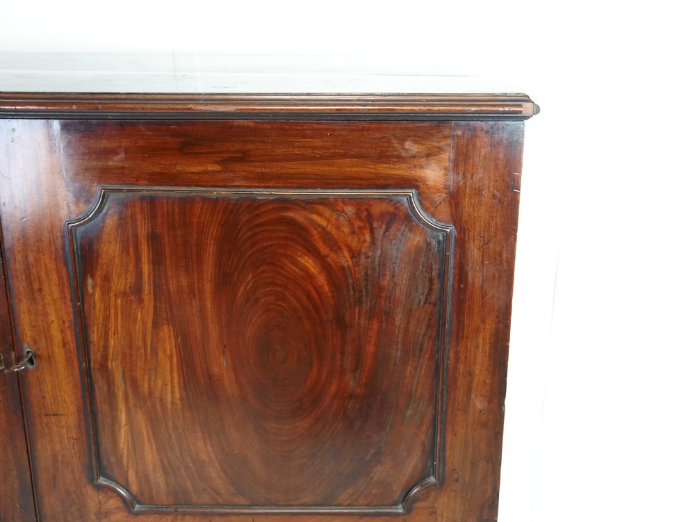18thC Dwarf Linen Cupboard 107.5cm High View XII