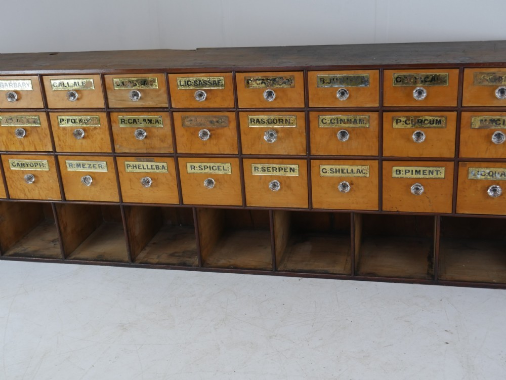 Chemists Drawers View II