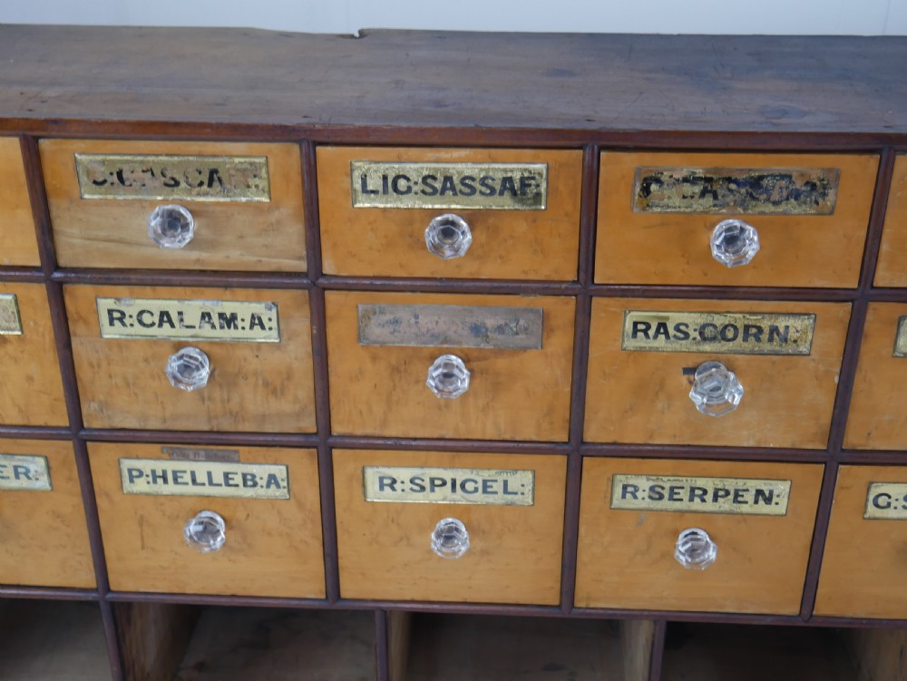 Chemists Drawers View V