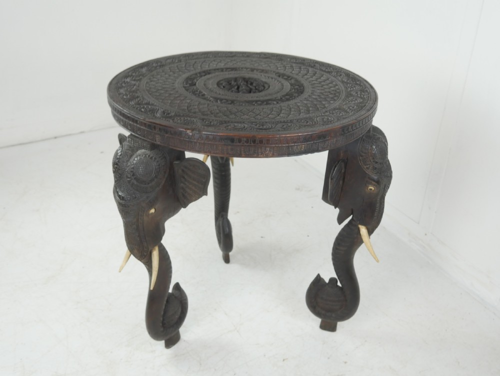 Indian Elephant Side Table 