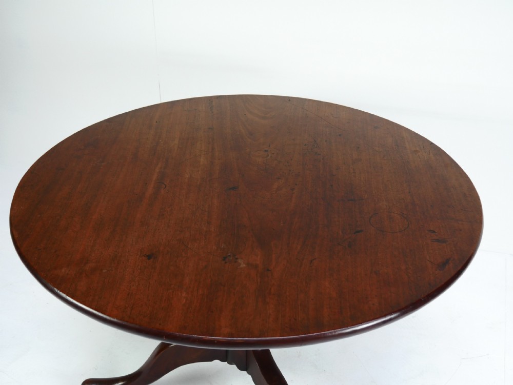 Large Georgian Tripod Table View VI