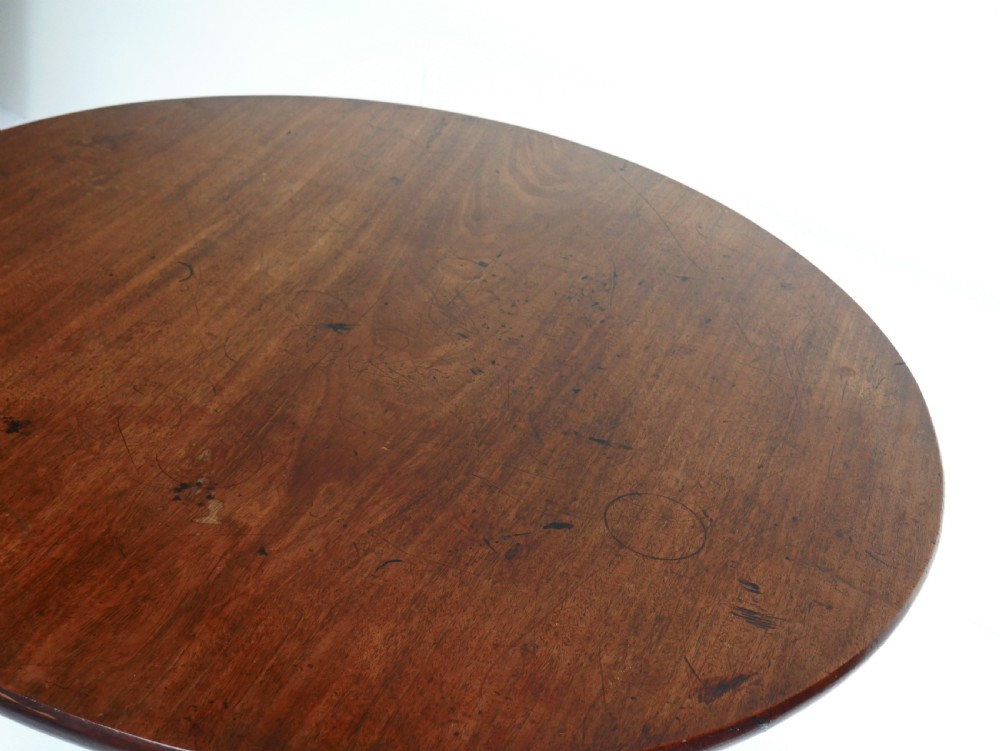Large Georgian Tripod Table View VIII