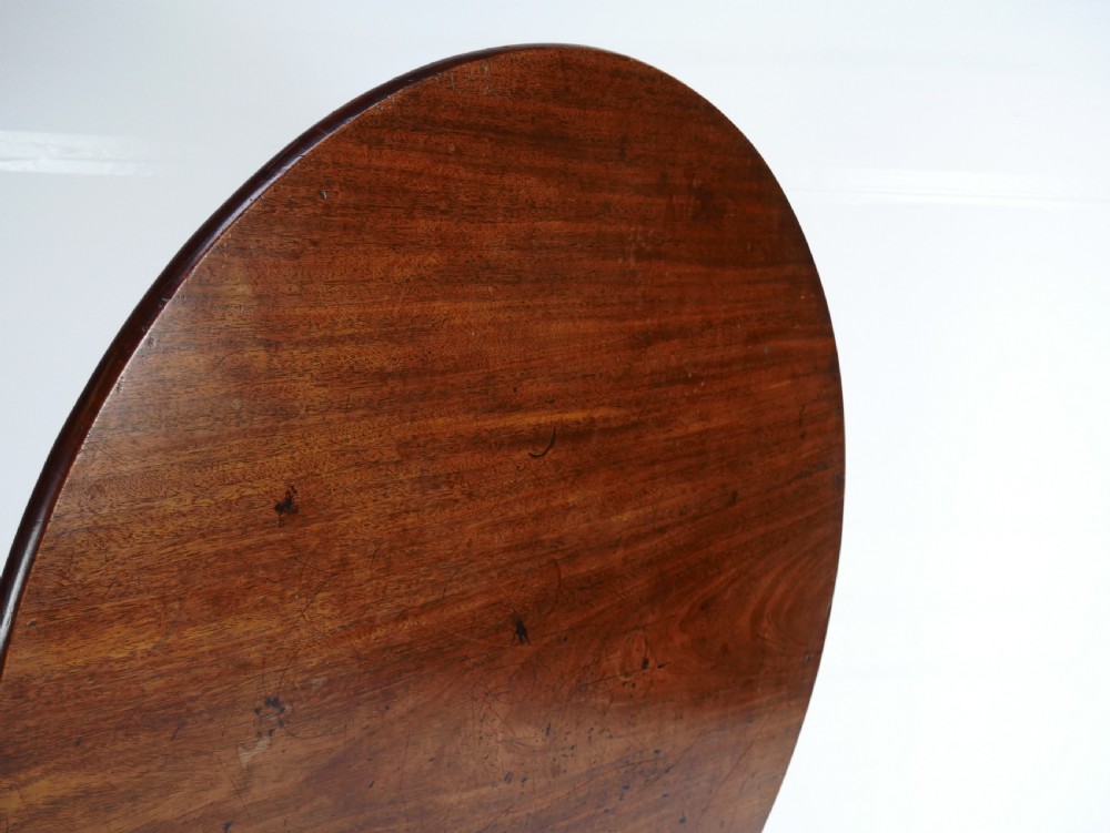 Large Georgian Tripod Table View XI