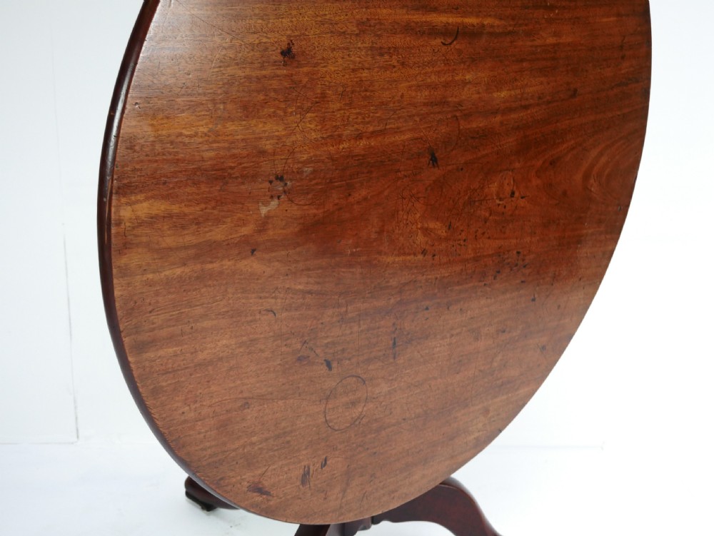 Large Georgian Tripod Table View XII