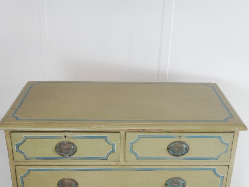 19th Century Painted Chest of Drawers View IV