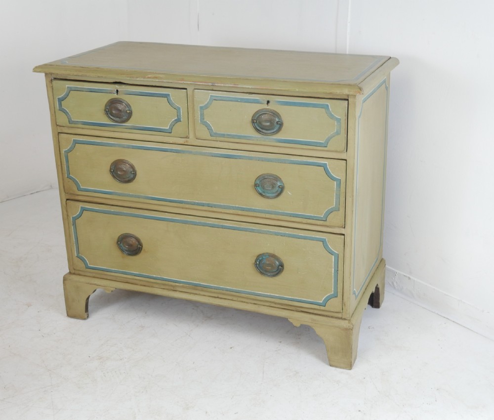 19th Century Painted Chest of Drawers View VII