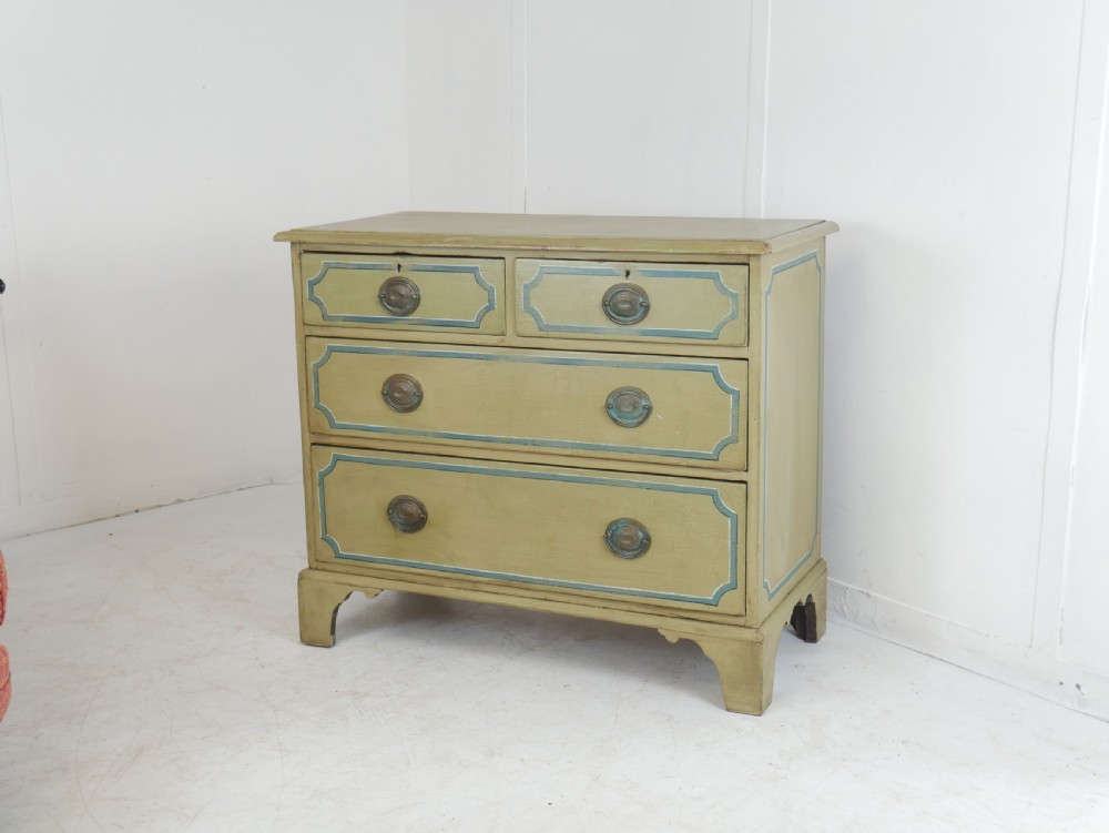 19th Century Painted Chest of Drawers View VIII