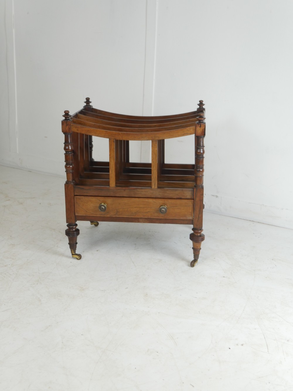Regency  Period Canterbury Magazine Stand