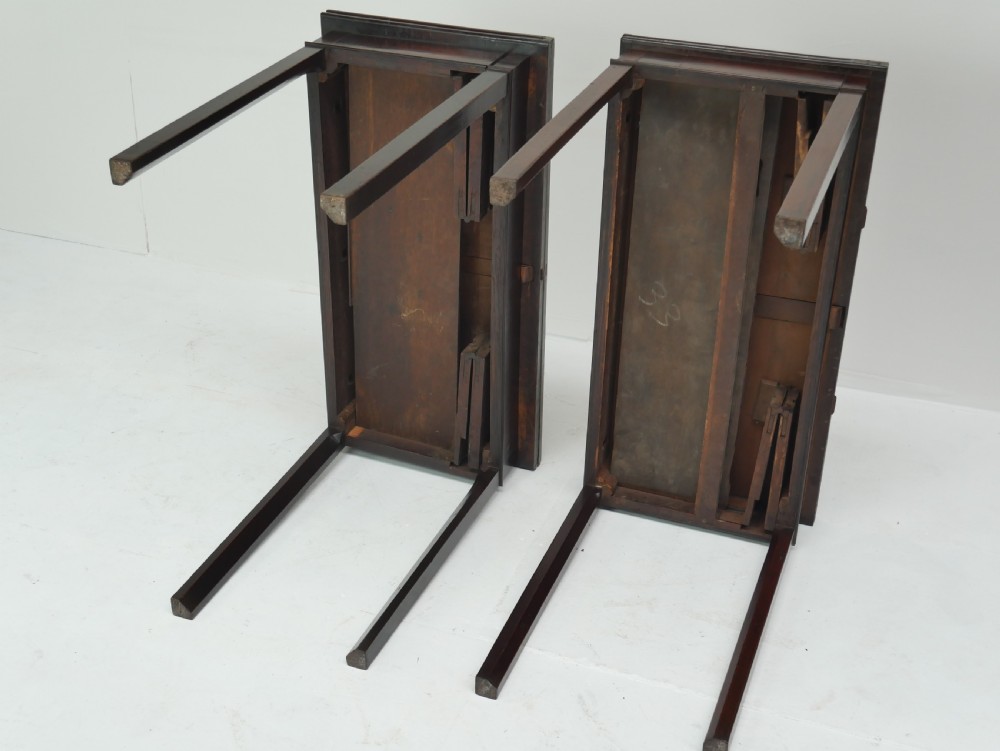  Pair Matched Georgian Card /Side Tables View VII