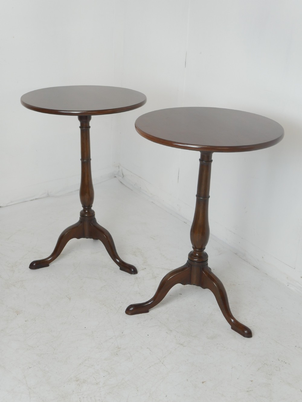 Pair of Georgian Wine Tables View III