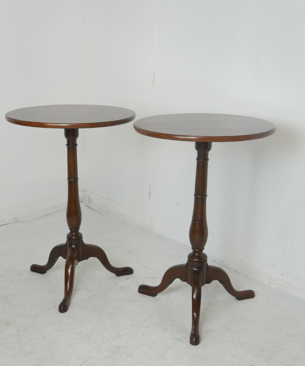 Pair of Georgian Wine Tables View X