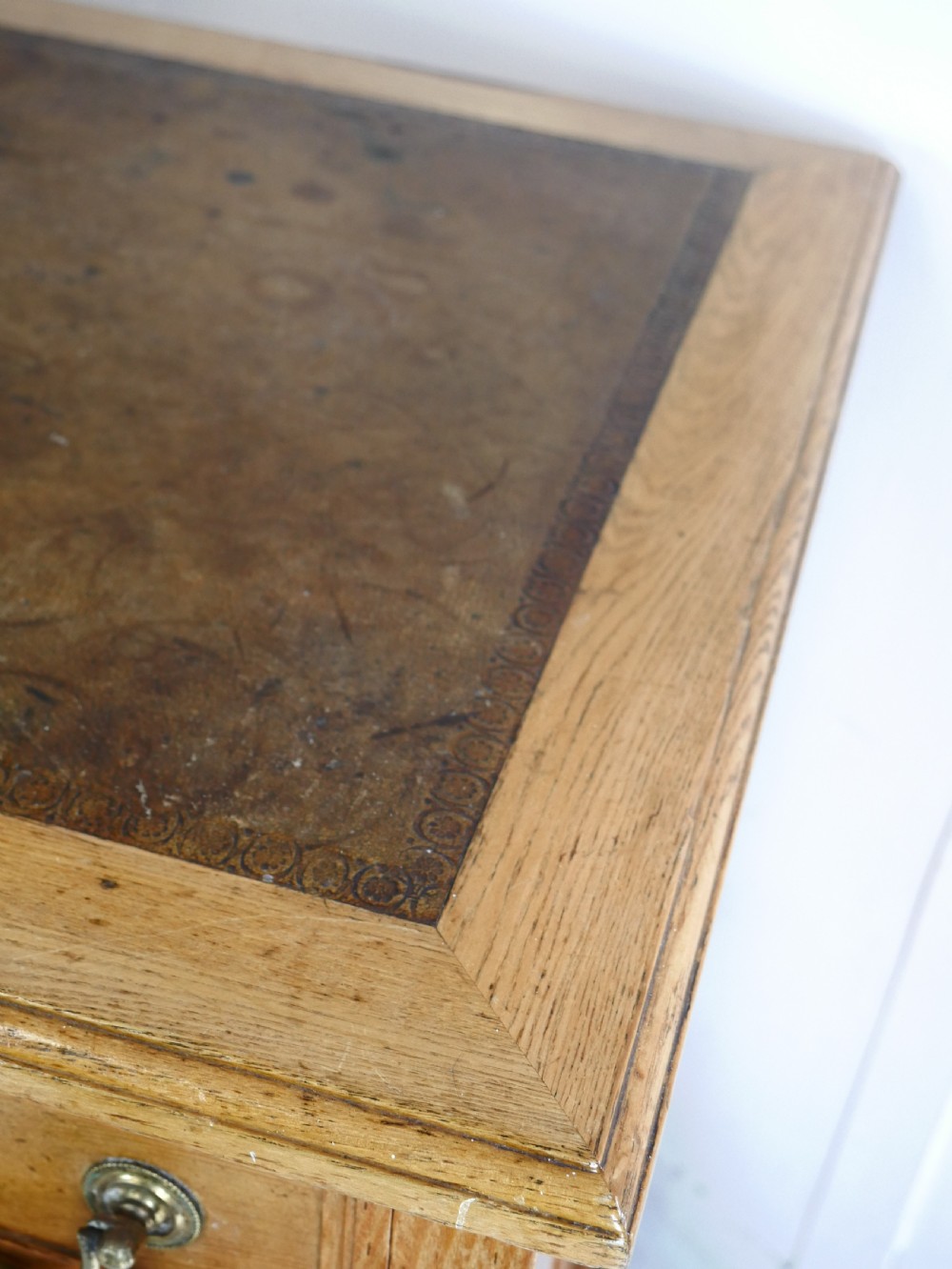 Scottish Kneehole Writing Desk View VI