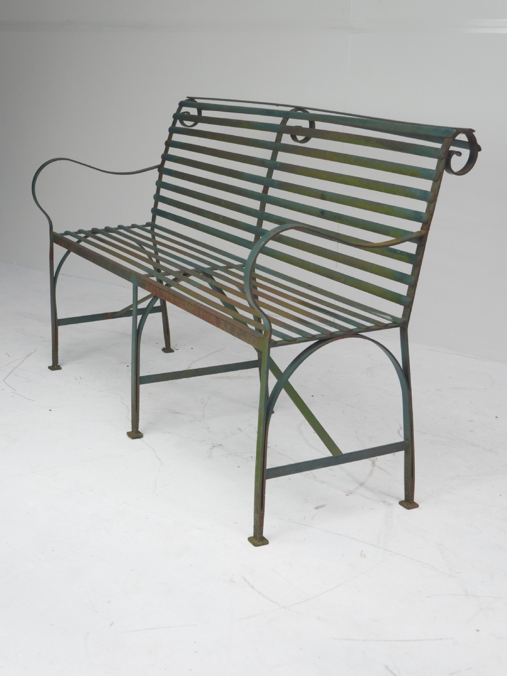 Strapwork Garden Bench View III